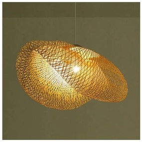 Κρεμαστό Φωτιστικό Οροφής GYD-203C με μπαμπού Sunlight-GYD-203C-Μπεζ GYD-203C