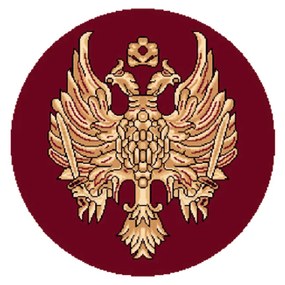 Isexan 1000-orthodoxia ανοιχτα φτερα κοκκινο Round 0,60x0,60