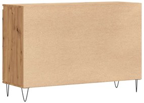 vidaXL Μπουφές Δρυς τεχνίτης 104 x 35 x 70 εκ. από Επεξεργασμένο Ξύλο