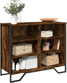 vidaXL Ντουλάπι Καπνιστή Δρυς 91x35,5x74,5 εκ. Επεξεργασμένο Ξύλο