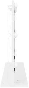vidaXL Καθρέφτης Vanity με LED Φώτα Λευκό 80x55x18 εκ.