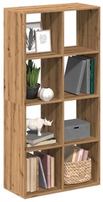 Βιβλιοθήκη/Διαχωριστικό Χώρου Δρυς 69,5x29x137,5εκ. Επεξ. Ξύλο