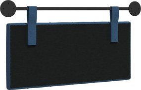 vidaXL Κρεμαστό Κεφαλάρι Μπλε ύφασμα