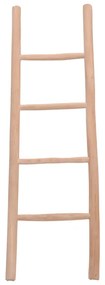 Σκάλα Morjeve pakoworld teak ξύλο σε φυσική απόχρωση 45x6x150εκ