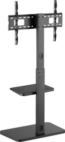 BRATECK βάση τηλεόρασης δαπέδου FS32-46, 37-75", έως 40kg, με ράφι