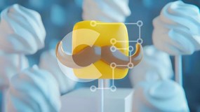 Σετ των 2 Intra Συλλεκτικό Ξύλινο Παζλ Plywood 4mm - Κίτρινο γλειφιτζούρι με πορτοκαλί μουστάκι Σε Ξύλινο Κουτί - Διαστάσεις: 10x10 cm – 25 κομμάτια