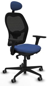 Καρέκλα γραφείου με κεφαλάρι Jorquera Piqueras y Crespo 3D036G1 Ναυτικό Μπλε