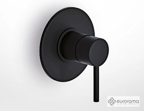 Eurorama TONDA Μίκτης εντοιχισμού 1 εξόδου Black Matt