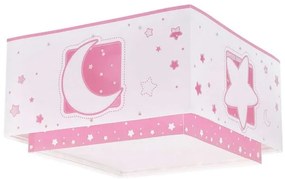 Πλαφονιέρα Παιδικό Φωτιστικό Οροφής Moonlight Pink 63236 S Ango-63236S-Ροζ 63236S