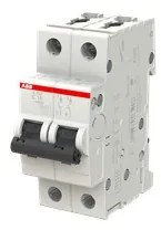 Αυτόματη Ασφάλεια S202-C6 Γκρι 6A Καμπύλη C 6kA S200 24759 ΑΒΒ 24759