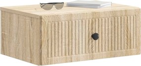 vidaXL Κομοδίνο 2 τεμ. Sonoma Δρυς 49 x 34,5 x 20 εκ.