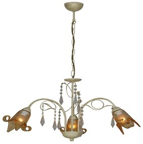 Φωτιστικό Οροφής 77-3365 1017-3P Memo Chrome Homelighting Metal, Glass