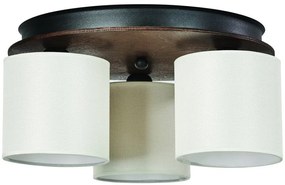 Σποτ Φωτιστικό Οροφής Τριπλό Ε27 20x40 Arkolight-2420-2/3-Μπεζ 2420-2/3