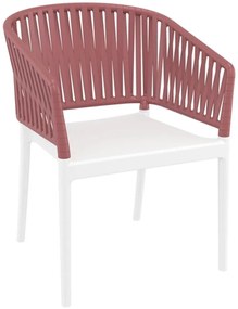 Πολυθρόνα Portofino 20.0877 58x58x80cm Marsala
