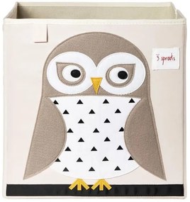 Τετράγωνο καλάθι για παιχνίδια "Owl" 3Sprouts
