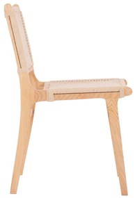 ΚΑΡΕΚΛΑ IGNACIO RUBBERWOOD ΣΧΟΙΝΙ ΦΥΣΙΚΟ HM9330.01 50X60X87Υεκ.