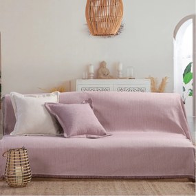 Ριχτάρι Τριθέσιου Καναπέ (170x300) Nef-Nef Homeware Nature 22 Lilac