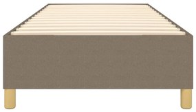 ΠΛΑΙΣΙΟ ΚΡΕΒΑΤΙΟΥ BOXSPRING TAUPE 90X200 ΕΚ. ΥΦΑΣΜΑΤΙΝΟ 3120933