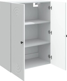 vidaXL Τοίχου Ντουλάπα Λευκό 66 x 34,5 x 90 εκ Επεξεργασμένο Ξύλο