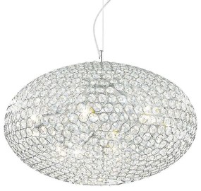 Φωτιστικό Οροφής Orion 059181 40x28/237cm 6xE14 40W Chrome Ideal Lux