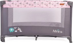 Παρκοκρέβατο (0+ Μηνών/Έως 15kg) Cangaroo Africa Pink