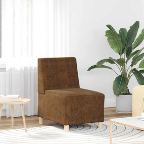 vidaXL Καθίσμα Σαλονιού 3 pcs Καφέ 55 x 74 x 82 εκ.