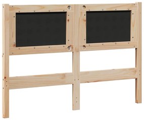 vidaXL Κεφαλάρι Άλλο Καφέ 120 cm Μασίφ ξύλο πεύκου