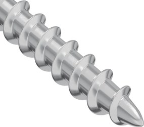 vidaXL Βίδα 12 pcs Ασημί 9,8 x 35 mm Σίδερο