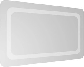 vidaXL Καθρέφτης Μπάνιου με LED 40x70 εκ.