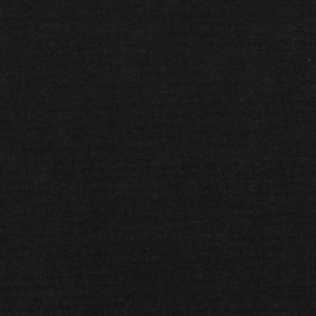 Πλαίσιο Κρεβατιού με Κεφαλάρι Μαύρο 140x190 εκ.Υφασμάτινο - Μαύρο