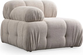 Τριθέσιος Καναπές - Petite - Χρώμα Cream - 290x95x75εκ