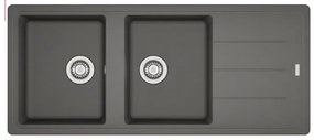 Franke Basis BFG 621 Stone Grey Γρανιτένιος Νεροχύτης 80cm