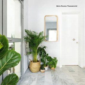 Ψάθινο καλάθι Υ35εκ. Ø 28εκ.(το άνοιγμα)