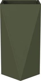 vidaXL Γλάστρα Ελιά Πράσινη 40 x 40 x 75 cm Ατσάλι