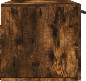 vidaXL Ντουλάπι Τοίχου Καπνιστή Δρυς 80x36,5x35 εκ. Επεξεργασμένο Ξύλο