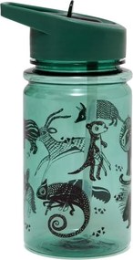 Παγούρι 400ml Με Καλαμάκι Petit Monkey Black Animals PTM-DB25