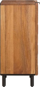 vidaXL Πλαϊνό γραφείο Καφέ Φινίρισμα Ακακίας 40 x 33 x 75 εκ.