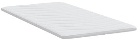 vidaXL Στρώματα Λευκό 90 x 200 cm Πολυεστέρας χωρίς κόλλα