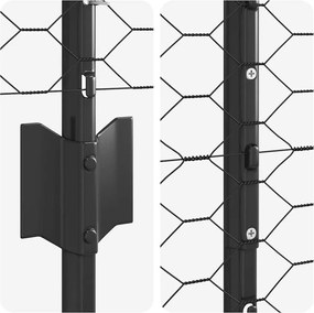 vidaXL Τεντώτο με στήριγμα Γκρι