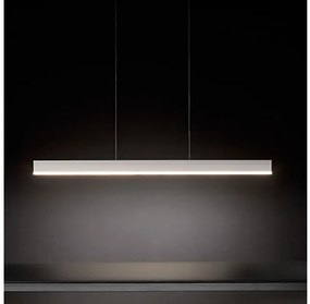 Γραμμικό Κρεμαστό Φωτιστικό Οροφής LED 40W Λευκό 3000K Dimmable Riga LD0101B3 Zafferano LD0101B3 Λευκό