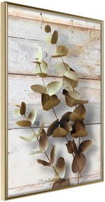 Αφίσα - Decorative Twigs - 20x30 - Χρυσό - Χωρίς πασπαρτού