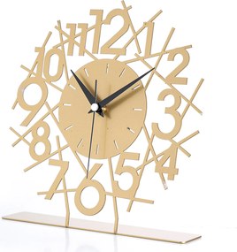 Διακοσμητικό Ρολόι Μαύρο KARDE 25x1,5x23