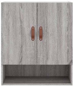 vidaXL Ντουλάπι Τοίχου Γκρι Sonoma 60x31x70εκ. Επεξεργασμένο Ξύλο
