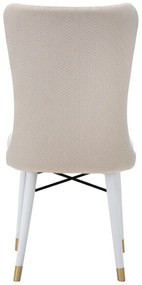Καρέκλα 2τμχ Μπεζ MIMOZA 40x65x99