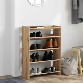 Ράφι παπουτσιών Artisan Oak 60x25x81 cm Κατασκευασμένο ξύλο - Καφέ