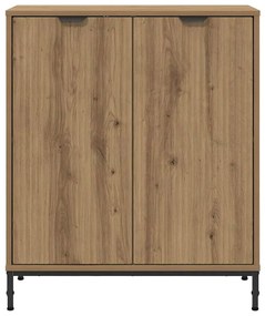 vidaXL Πλαϊνό γραφείο artisan δρυς 69.5 x 33 x 82 εκ.