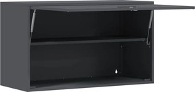 vidaXL Ντουλάπι τοίχου για γκαράζ Ανθρακί 90 x 40 x 53 εκ