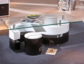 Τραπεζάκι σαλονιού SERENA 130x70x60 DIOMMI 32-046