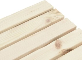 vidaXL Σαλόνι Κήπου Σετ 2 Τεμαχίων από Μασίφ Ξύλο Ελάτης