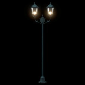 vidaXL Φωτιστικό Κήπου Ρετρό Βουρτσιστό Πράσινο 68 x 20 x 235 εκ